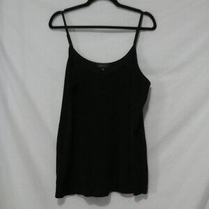 MICHEL STUDIO COLLECTION | 2X | Shimmering Black Spaghetti Strap Evening Cami